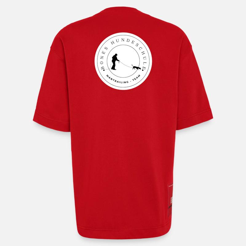 Mantrailing Team - Heavyweight T-Shirt - made by SPREAD  - Rot