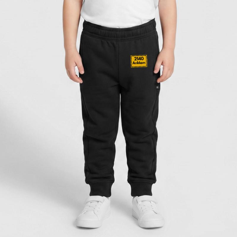 OLD POSTCODE POSTCODE RETRO 2140 ANKLAM HEIMAT Kids’/Teens' Premium Sweatpants