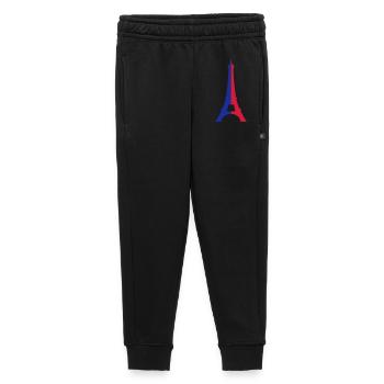 eiffel tower - Kids’/Teens' Premium Sweatpants - black - Front - AI Model Kid Male (0cm)