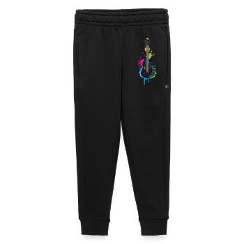guitare Graffiti - Pantalon de survêtement enfant/adolescent premium - noir - Devant - AI Model Kid Male (0cm)