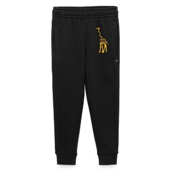 Girafe - Pantalon de survêtement enfant/adolescent premium - noir - Devant - AI Model Kid Male (0cm)