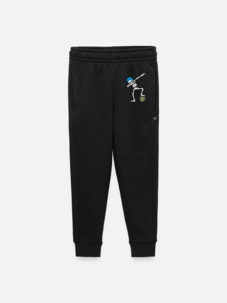DAB DABBING skeleton Water polo Halloween - Kids’/Teens' Premium Sweatpants - black