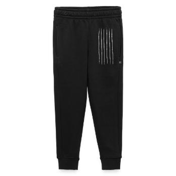 6 strings - Kids’/Teens' Premium Sweatpants - black - Front - AI Model Kid Male (0cm)