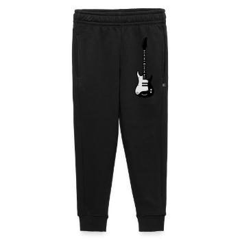guitare - Pantalon de survêtement enfant/adolescent premium - noir - Devant - AI Model Kid Male (0cm)