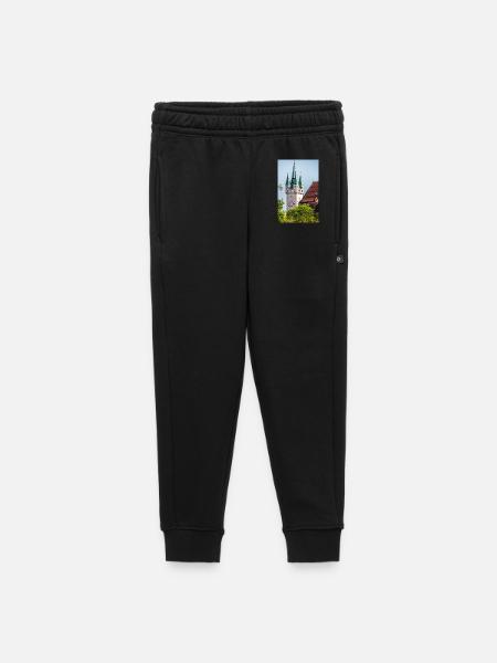 Straubing Stadtturm - Kinder/Teenager Premium Sweathose - Schwarz
