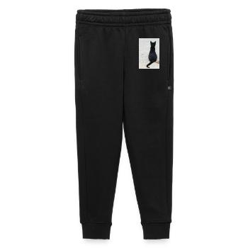 Chat Chat Chat Chat Chemise Cadeau - Pantalon de survêtement enfant/adolescent premium - noir - Devant - AI Model Kid Male (0cm)