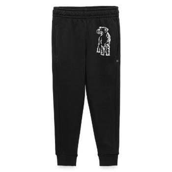 Suceuse géante « Black Edition » - Pantalon de survêtement enfant/adolescent premium - noir - Devant - AI Model Kid Male (0cm)