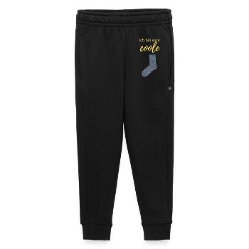 coole Socke - Kinder/Teenager Premium Sweathose - Schwarz - Vorne - AI Model Kid Male (0cm)