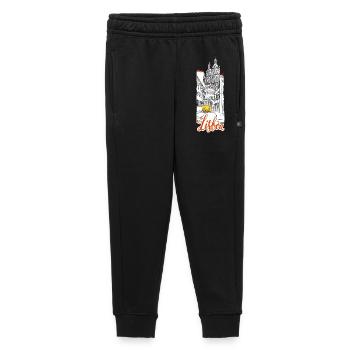 Lisbon - Kids’/Teens' Premium Sweatpants - black - Front - AI Model Kid Male (0cm)