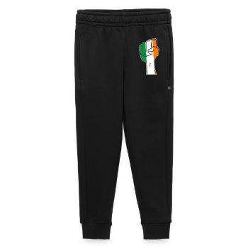 Irlande - Pantalon de survêtement enfant/adolescent premium - noir - Devant - AI Model Kid Male (0cm)