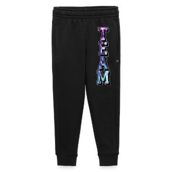 Team - Kinder/Teenager Premium Sweathose - Schwarz - Vorne - AI Model Kid Male (0cm)