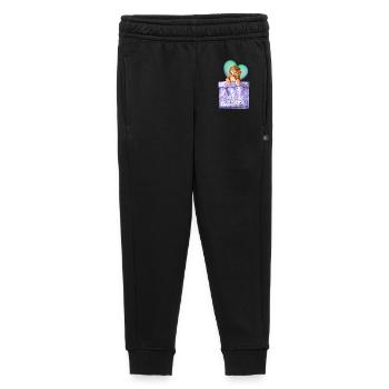 Official sleepshirt cute kitten for a sleepyhead - Kids’/Teens' Premium Sweatpants - black - Front - AI Model Kid Male (0cm)