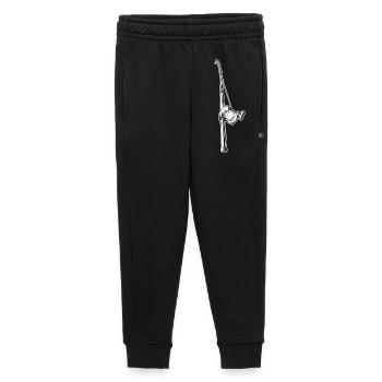 Canne à pêche - Pantalon de survêtement enfant/adolescent premium - noir - Devant - AI Model Kid Male (0cm)