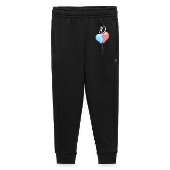 Ballons d’icône d’anniversaire du 10e anniversaire - Pantalon de survêtement enfant/adolescent premium - noir - Devant - AI Model Kid Male (0cm)