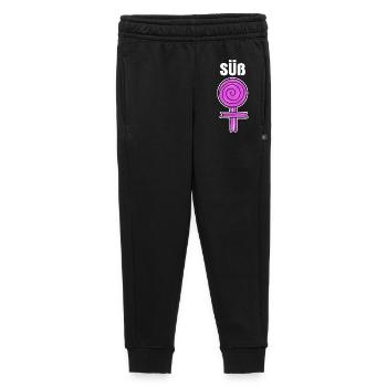 Süßigkeiten Spruch Naschkatzen Süß Nachspeise - Kinder/Teenager Premium Sweathose - Schwarz - Vorne - AI Model Kid Male (0cm)