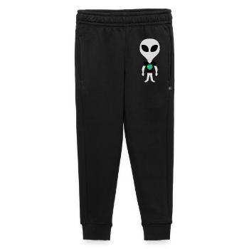 Des extraterrestres durables avec la Terre - Pantalon de survêtement enfant/adolescent premium - noir - Devant - AI Model Kid Male (0cm)
