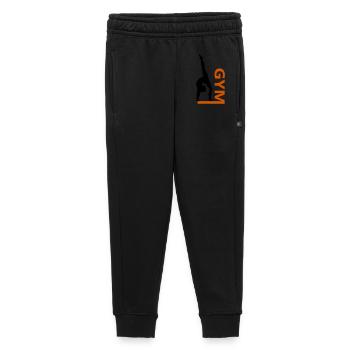 Gymnastik - Kinder/Teenager Premium Sweathose - Schwarz - Vorne - AI Model Kid Male (0cm)