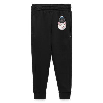 Maulwurf Baseball - Kinder/Teenager Premium Sweathose - Schwarz - Vorne - AI Model Kid Male (0cm)