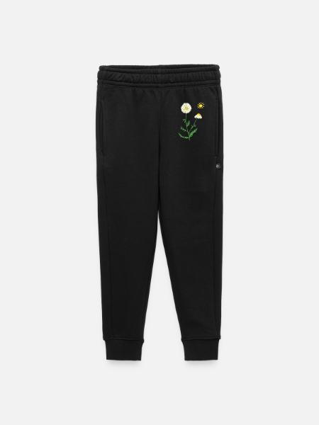 kamille mit sonne - Kinder/Teenager Premium Sweathose - Schwarz