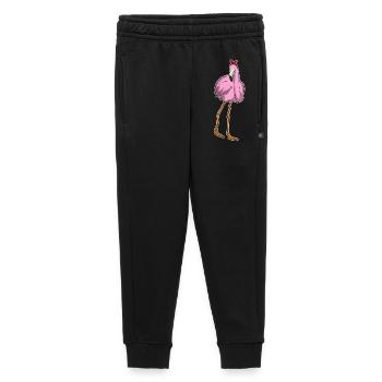Arc à cheveux de flamant rose - Pantalon de survêtement enfant/adolescent premium - noir - Devant - AI Model Kid Male (0cm)