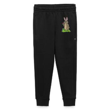 Bunny Rose - Pantalon de survêtement enfant/adolescent premium - noir - Devant - AI Model Kid Male (0cm)