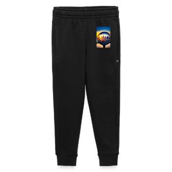 Ville de Kugel - Pantalon de survêtement enfant/adolescent premium - noir - Devant - AI Model Kid Male (0cm)