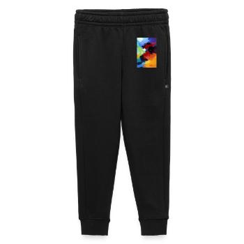 Painting Patterns - Kids’/Teens' Premium Sweatpants - black - Front - AI Model Kid Male (0cm)