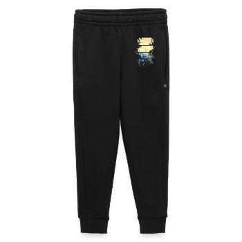 Silhouette NYC en teintes néon - Pantalon de survêtement enfant/adolescent premium - noir - Devant - AI Model Kid Male (0cm)