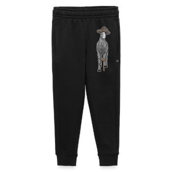 Cheval Pirate Jambe de bois - Pantalon de survêtement enfant/adolescent premium - noir - Devant - AI Model Kid Male (0cm)
