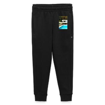 Weiße Villa mit Pool - Kinder/Teenager Premium Sweathose - Schwarz - Vorne - AI Model Kid Male (0cm)
