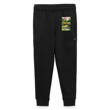 Chinese Zen Garden - Kids’/Teens' Premium Sweatpants - black - Front - AI Model Kid Male (0cm)
