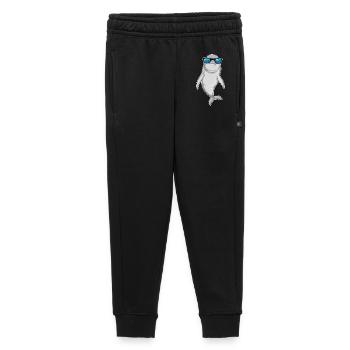 Lunettes de soleil dauphin - Pantalon de survêtement enfant/adolescent premium - noir - Devant - AI Model Kid Male (0cm)