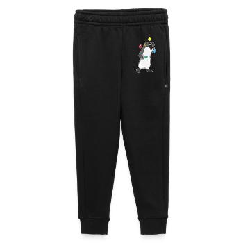 Jongleur pingouin jongleur jongleur - Pantalon de survêtement enfant/adolescent premium - noir - Devant - AI Model Kid Male (0cm)