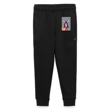 Singe lémurien - Pantalon de survêtement enfant/adolescent premium - noir - Devant - AI Model Kid Male (0cm)