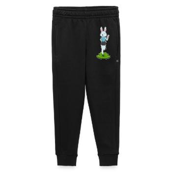 Hase Sekretärin Brief Büro - Kinder/Teenager Premium Sweathose - Schwarz - Vorne - AI Model Kid Male (0cm)