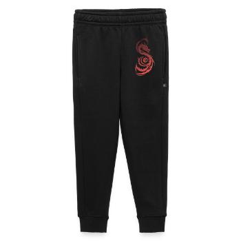 Dragon Fantastique Tribal Rouge - Pantalon de survêtement enfant/adolescent premium - noir - Devant - AI Model Kid Male (0cm)