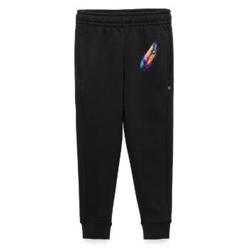 Feder - Kinder/Teenager Premium Sweathose - Schwarz - Vorne - AI Model Kid Male (0cm)