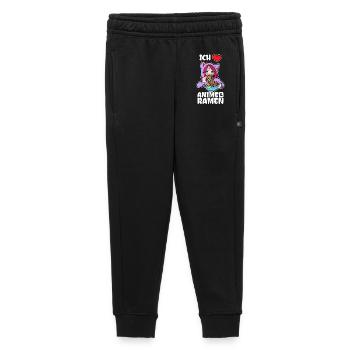 Ich Liebe Anime Ramen Herz Statement Manga - Kinder/Teenager Premium Sweathose - Schwarz - Vorne - AI Model Kid Male (0cm)