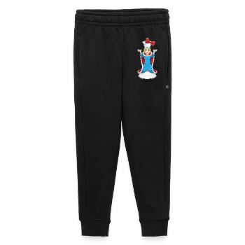 pièce d’échecs reine échecs - Pantalon de survêtement enfant/adolescent premium - noir - Devant - AI Model Kid Male (0cm)