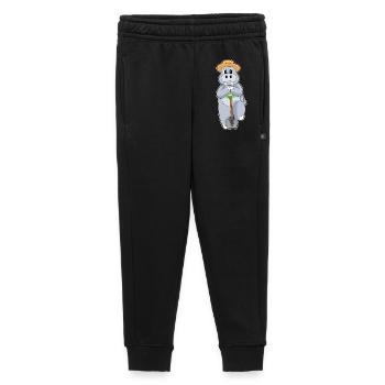Ferme de pellets d’éleveur d’hippopotames - Pantalon de survêtement enfant/adolescent premium - noir - Devant - AI Model Kid Male (0cm)