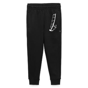 Windsurfer Boy - Kids’/Teens' Premium Sweatpants - black - Front - AI Model Kid Male (0cm)