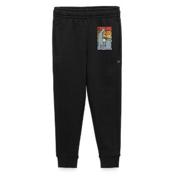 Cuisine vintage - Pantalon de survêtement enfant/adolescent premium - noir - Devant - AI Model Kid Male (0cm)