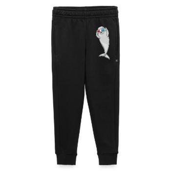 Lunettes de protection pour dauphins - Pantalon de survêtement enfant/adolescent premium - noir - Devant - AI Model Kid Male (0cm)