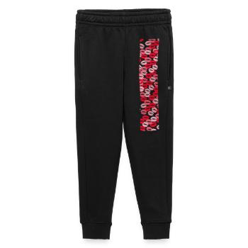 Lettre I - Kiss t-shirt - Pantalon de survêtement enfant/adolescent premium - noir - Devant - AI Model Kid Male (0cm)