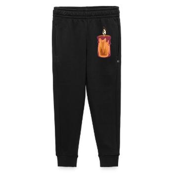 Kerze Weihnachten Licht Illustration 1. Advent - Kinder/Teenager Premium Sweathose - Schwarz - Vorne - AI Model Kid Male (0cm)