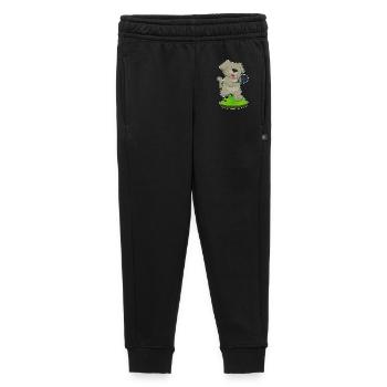 Hund Tennis Tennisschläger Sport - Kinder/Teenager Premium Sweathose - Schwarz - Vorne - AI Model Kid Male (0cm)