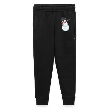 Danse hip-hop de Noël Snowman - Pantalon de survêtement enfant/adolescent premium - noir - Devant - AI Model Kid Male (0cm)