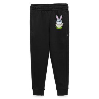 Mug lapin - Pantalon de survêtement enfant/adolescent premium - noir - Devant - AI Model Kid Male (0cm)