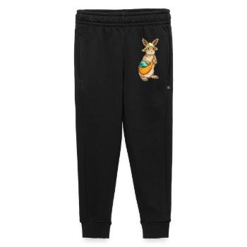 Œuf de Pâques Bunny - Pantalon de survêtement enfant/adolescent premium - noir - Devant - AI Model Kid Male (0cm)