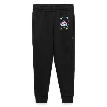 Arc arc-en-ciel étoile pastel - Pantalon de survêtement enfant/adolescent premium - noir - Devant - AI Model Kid Male (0cm)